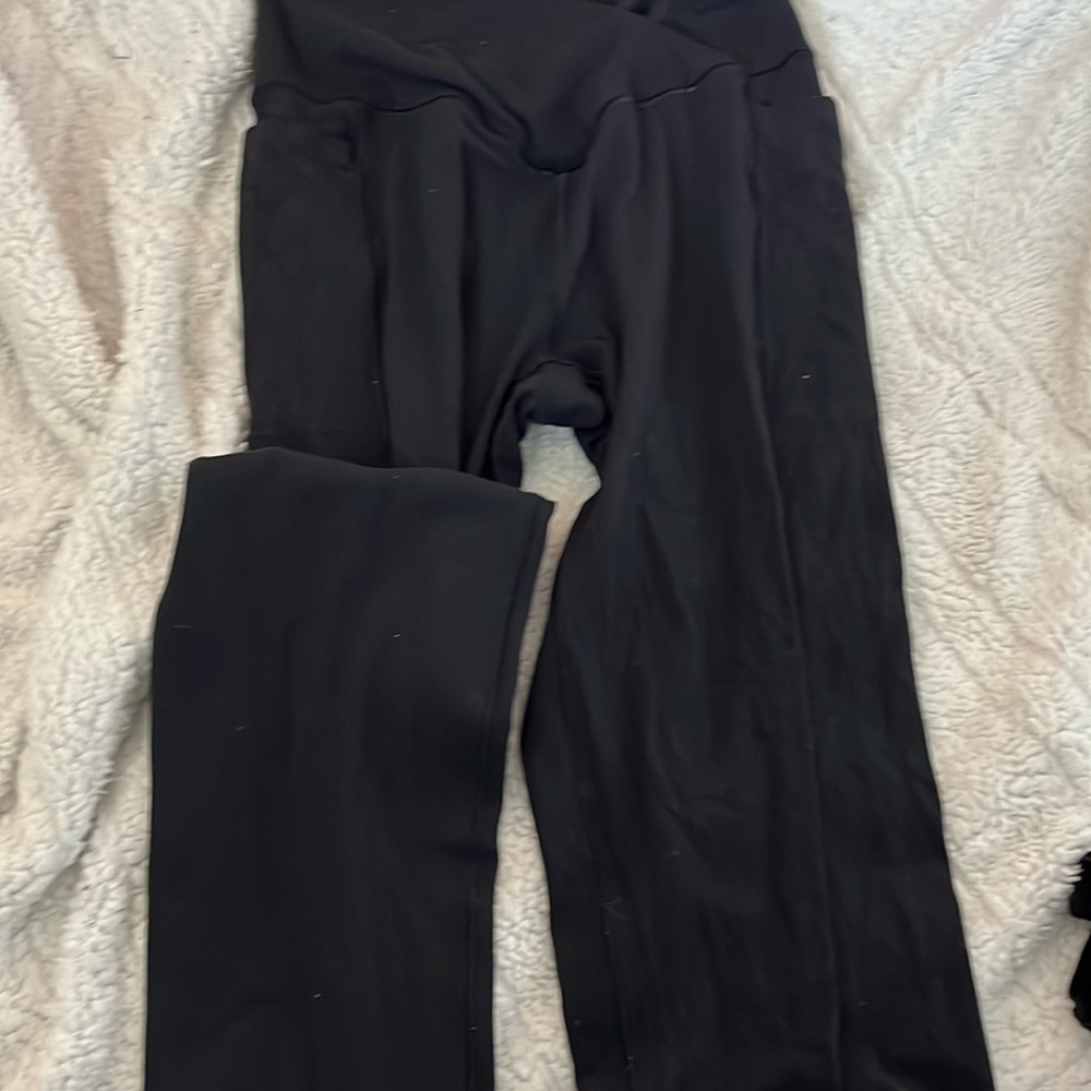 aerie offline cross over leggings with pockets